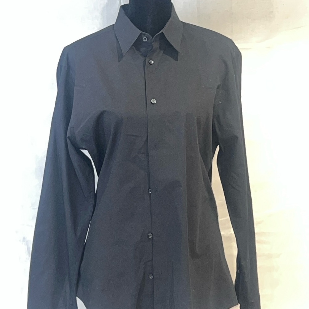 Men's Black Dress Shirt